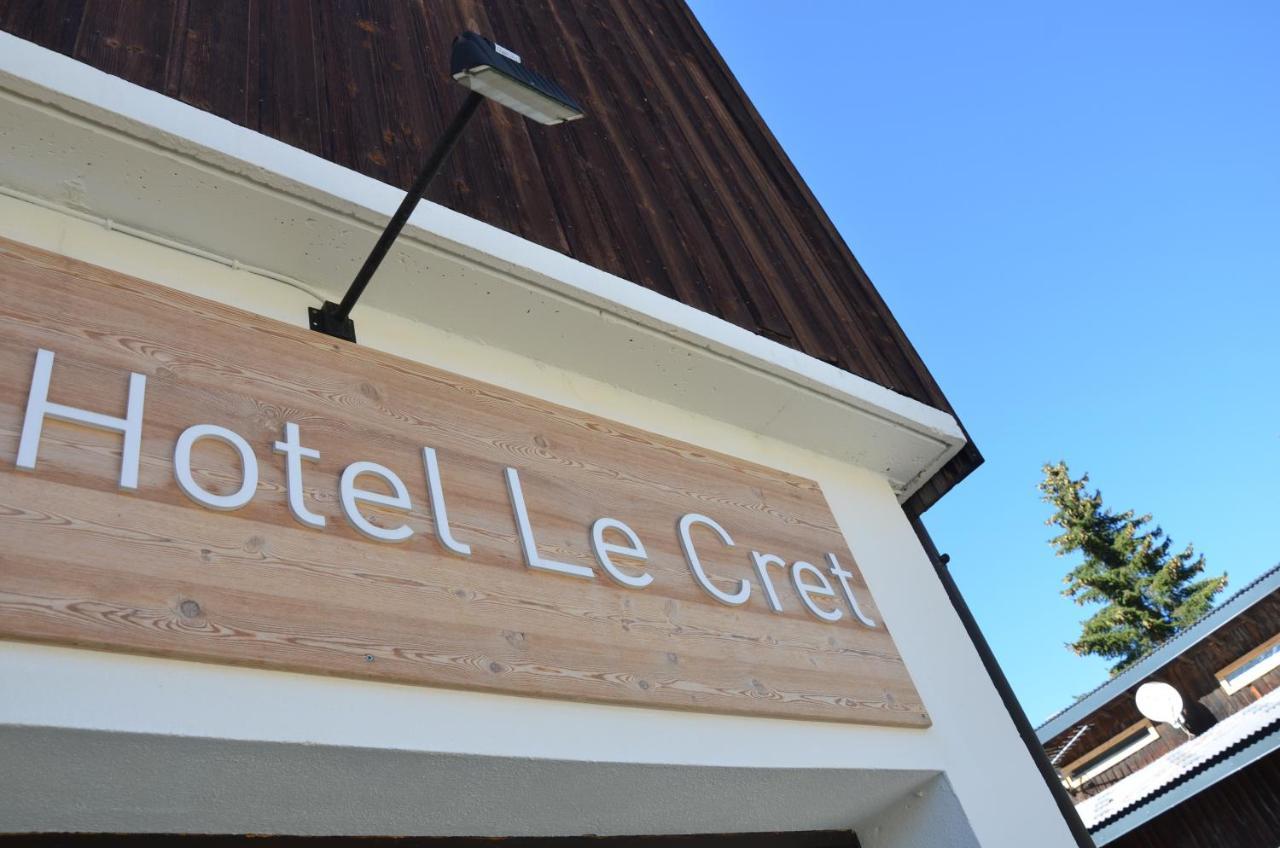 Hotel Le Cret Ле-дез-Альп Екстер'єр фото