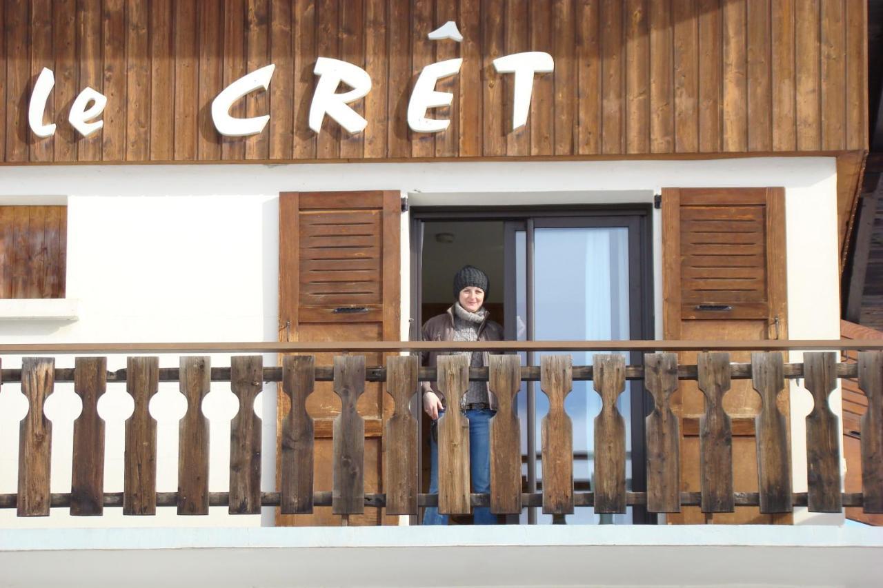 Hotel Le Cret Ле-дез-Альп Екстер'єр фото